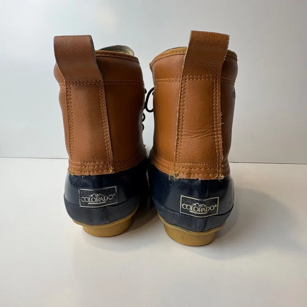 Colorado Duck Boots‎ Mens 8M Steel Shank Leather Thinsulaye
